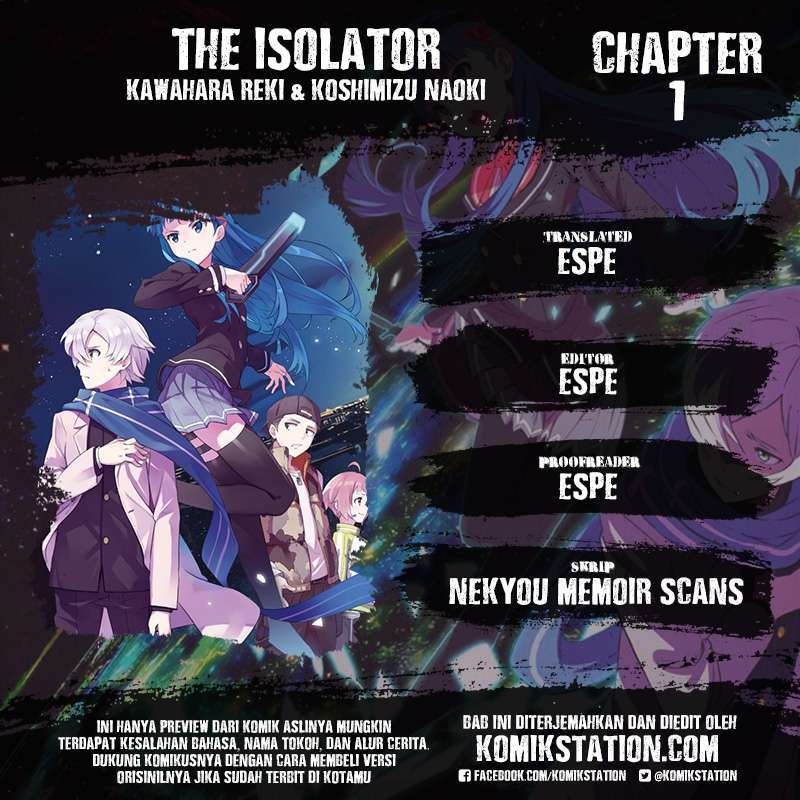 The Isolator: Realization of Absolute Solitude Chapter 01
