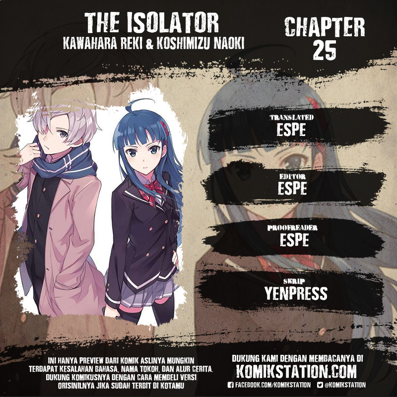 The Isolator: Realization of Absolute Solitude Chapter 25