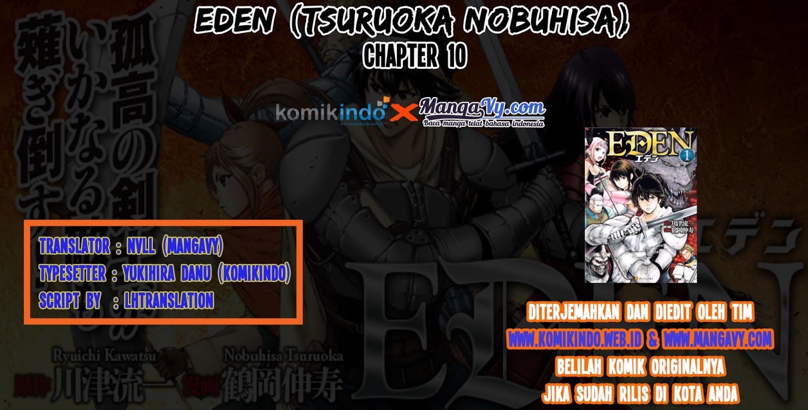 Eden (TSURUOKA Nobuhisa) Chapter 10