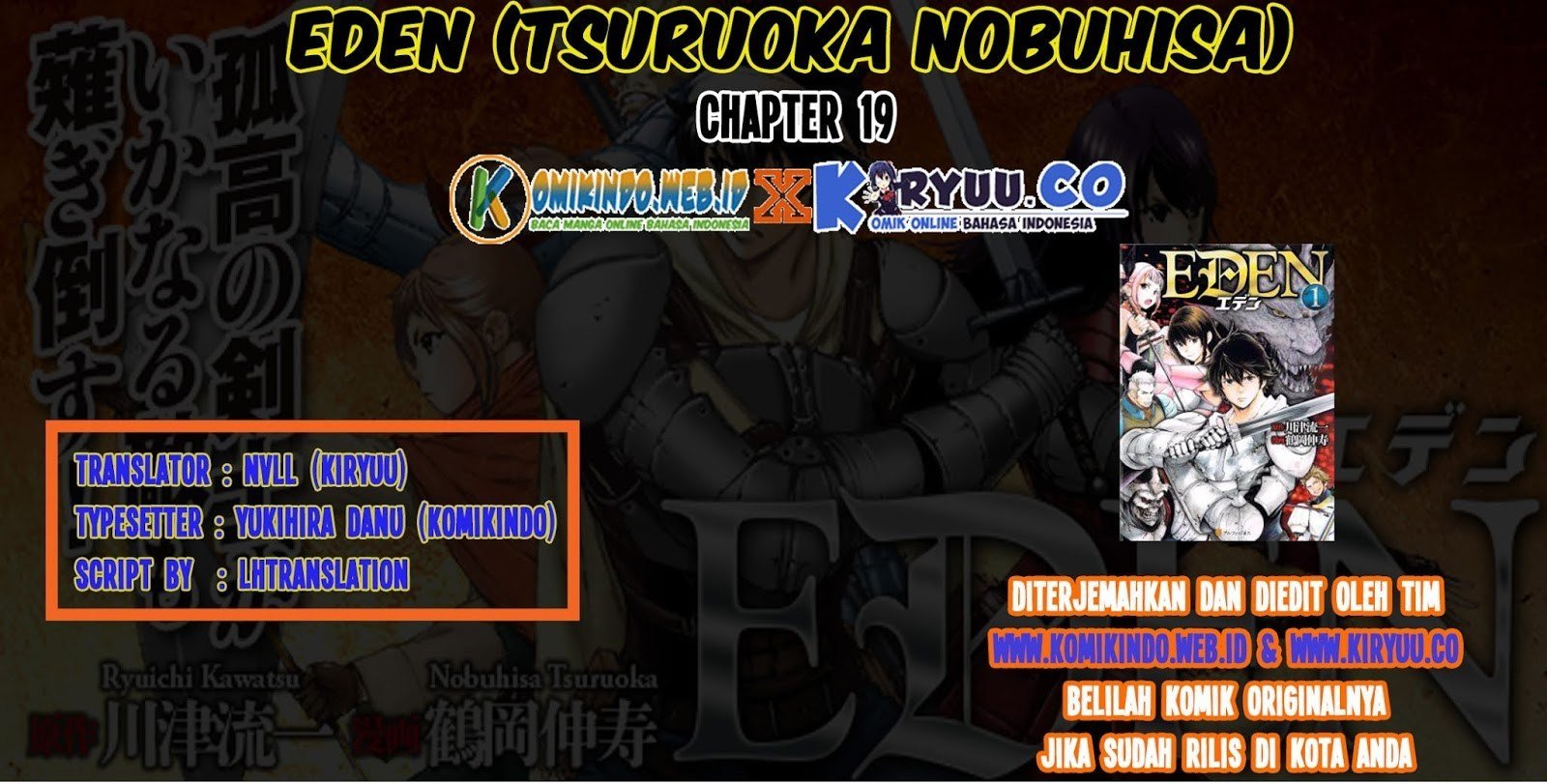 Eden (TSURUOKA Nobuhisa) Chapter 19