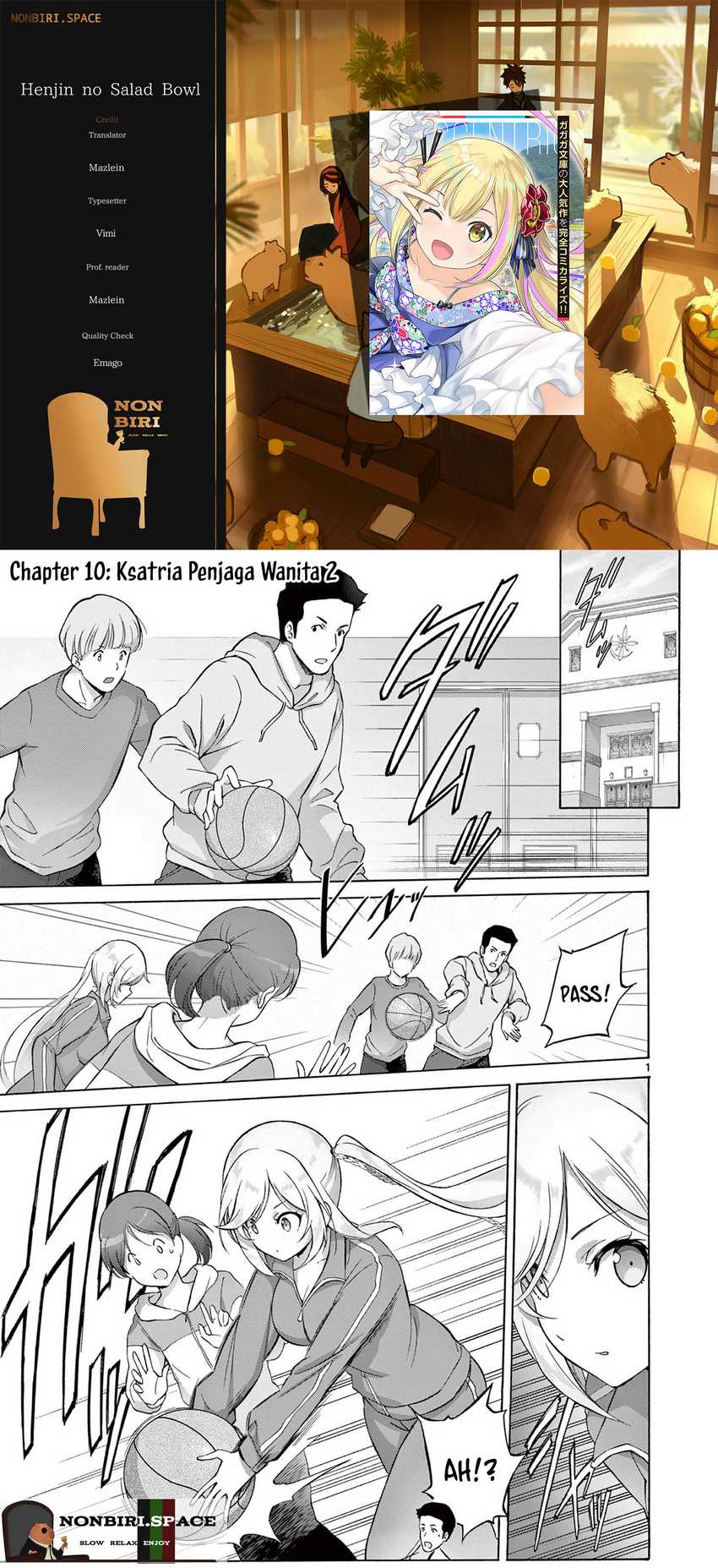 Henjin no Salad Bowl Chapter 10