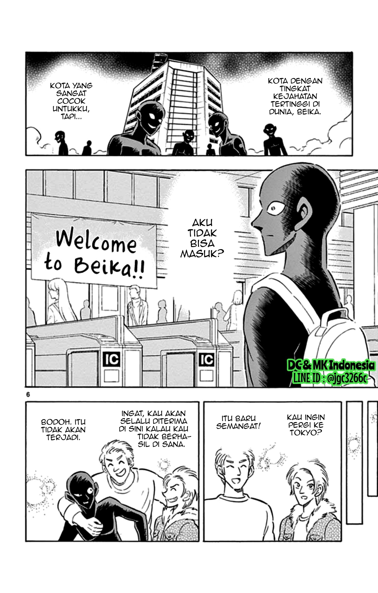 Detective Conan: Hannin no Hanzawa-san chapter 1 halaman 6