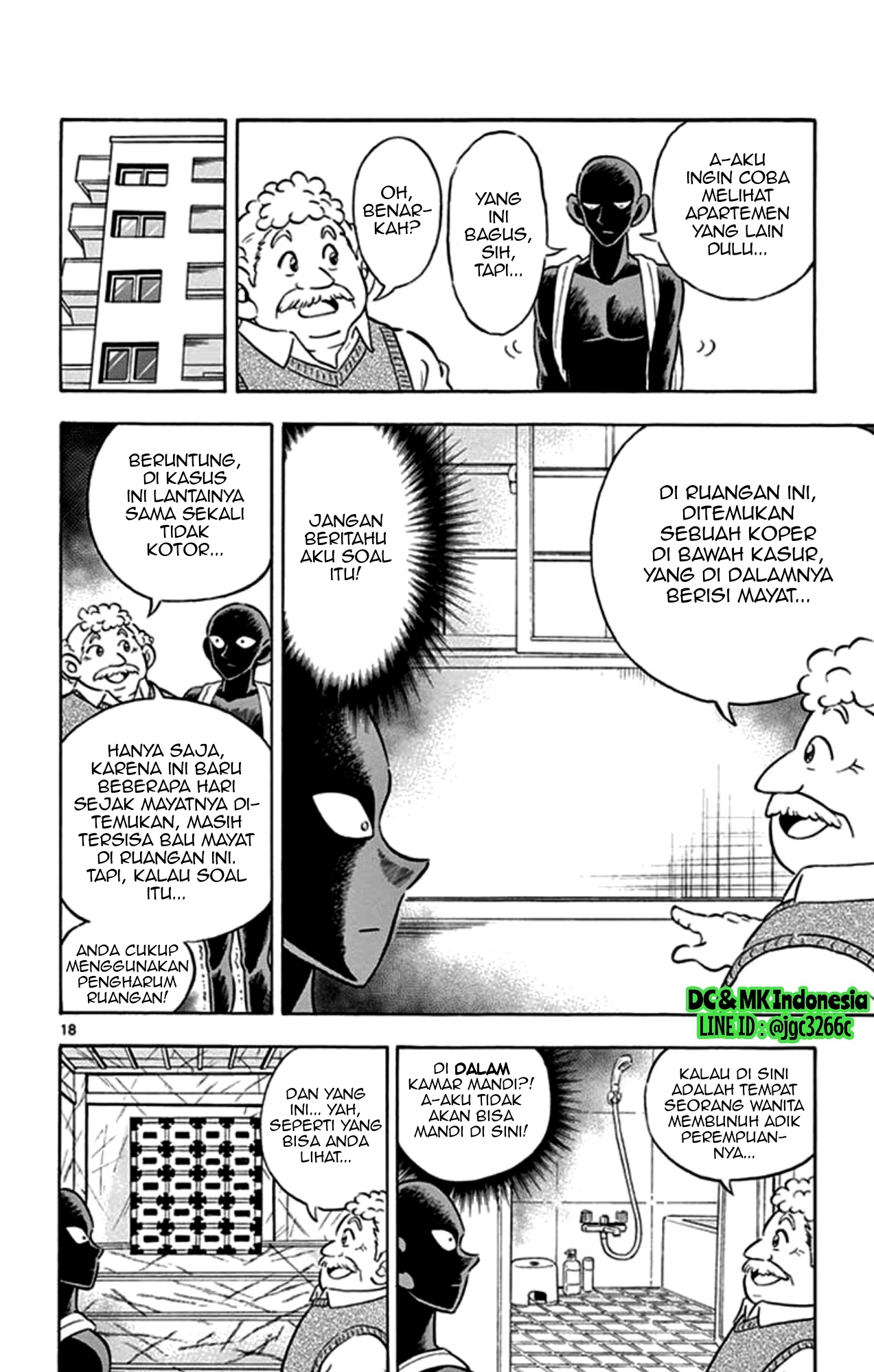 Detective Conan: Hannin no Hanzawa-san chapter 2 halaman 16