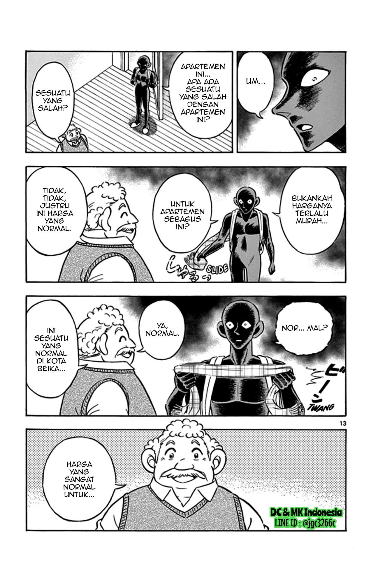 Detective Conan: Hannin no Hanzawa-san chapter 2 halaman 12