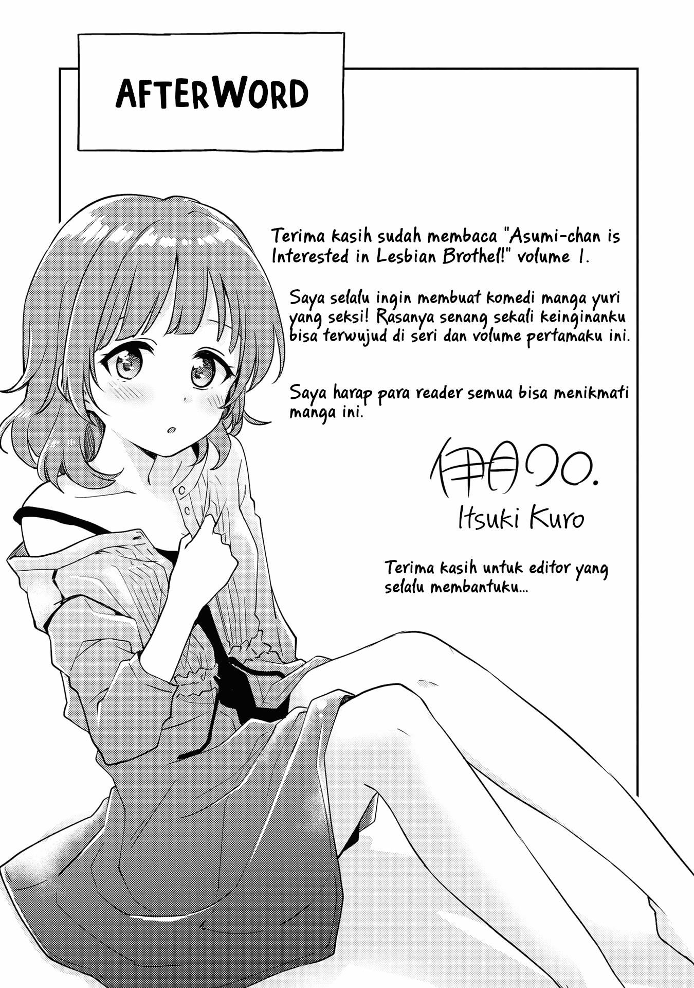 Asumi-chan wa Les Fuuzoku ni Kyoumi ga Arimasu! Chapter 5.1