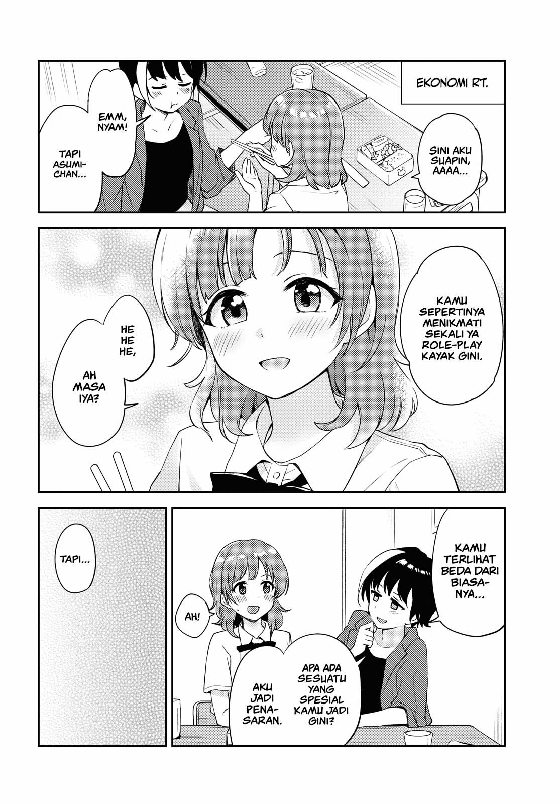 Asumi-chan wa Les Fuuzoku ni Kyoumi ga Arimasu! Chapter 6 page 17