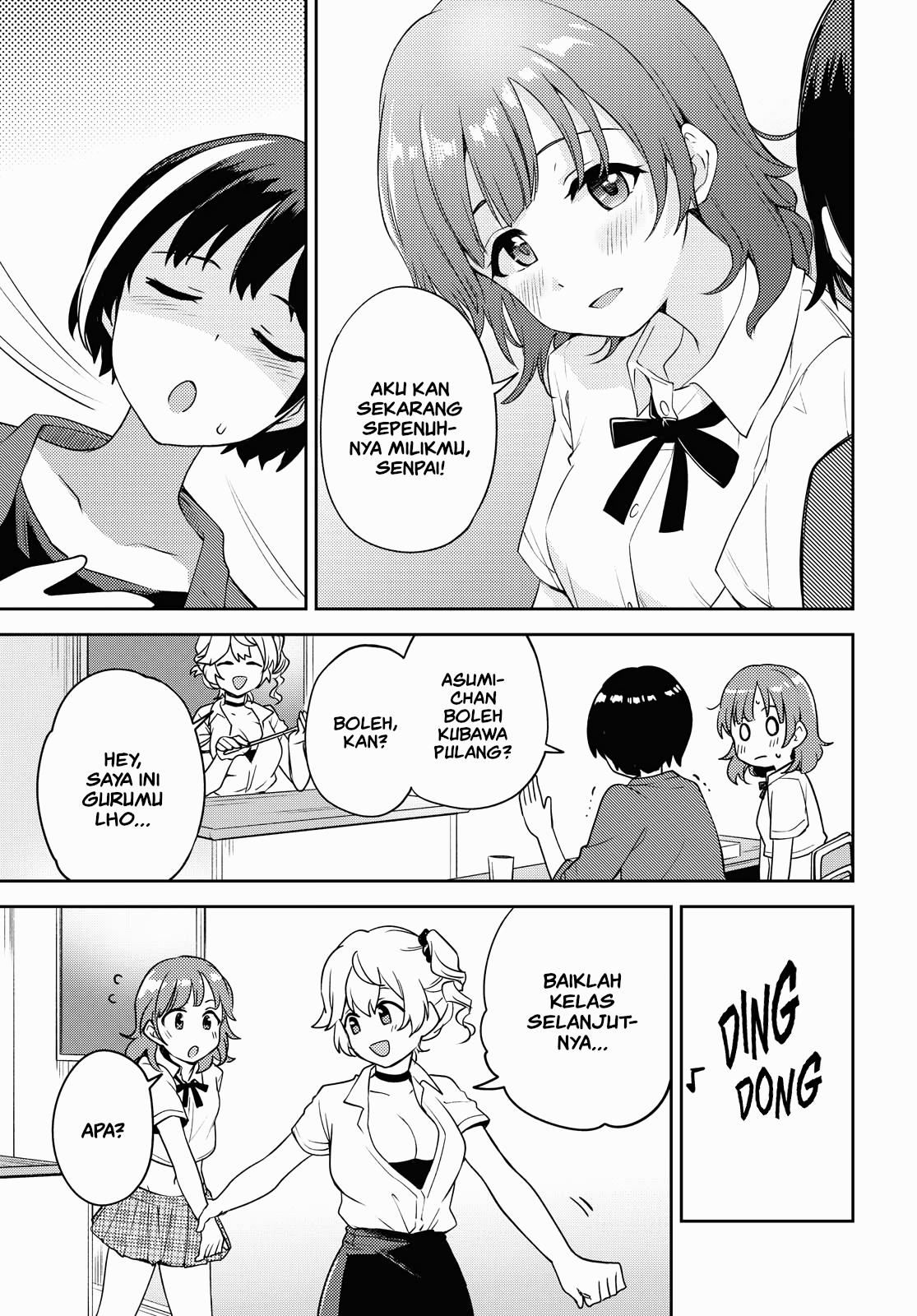 Asumi-chan wa Les Fuuzoku ni Kyoumi ga Arimasu! Chapter 6 page 18