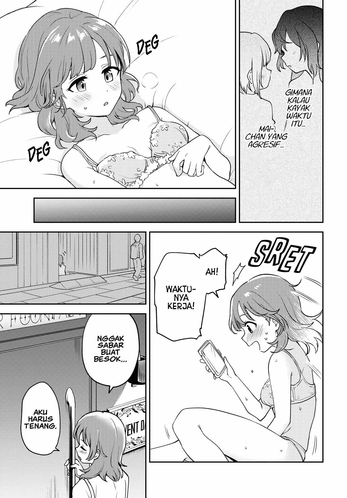 Asumi-chan wa Les Fuuzoku ni Kyoumi ga Arimasu! Chapter 6 page 10