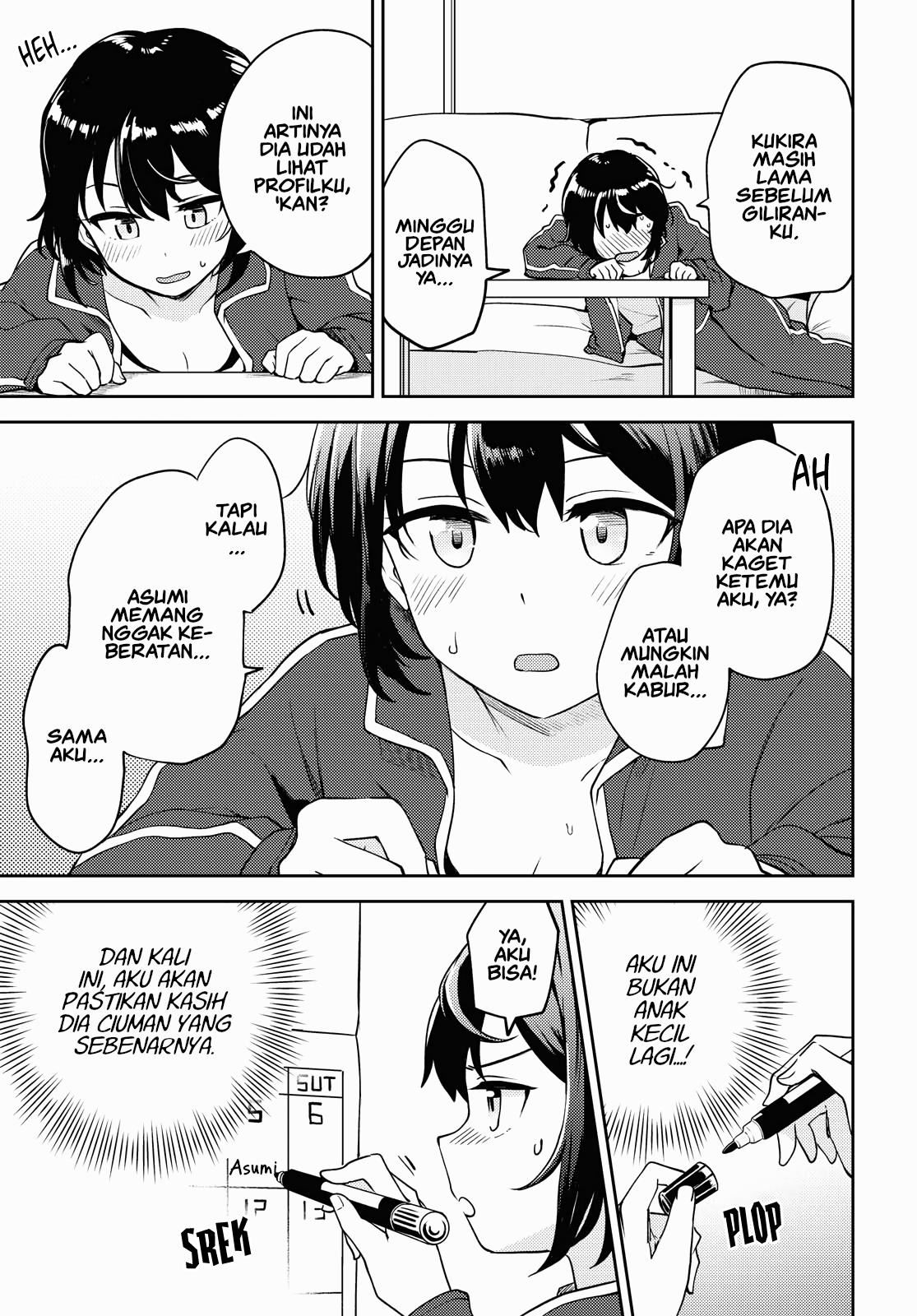 Asumi-chan wa Les Fuuzoku ni Kyoumi ga Arimasu! Chapter 6 page 4