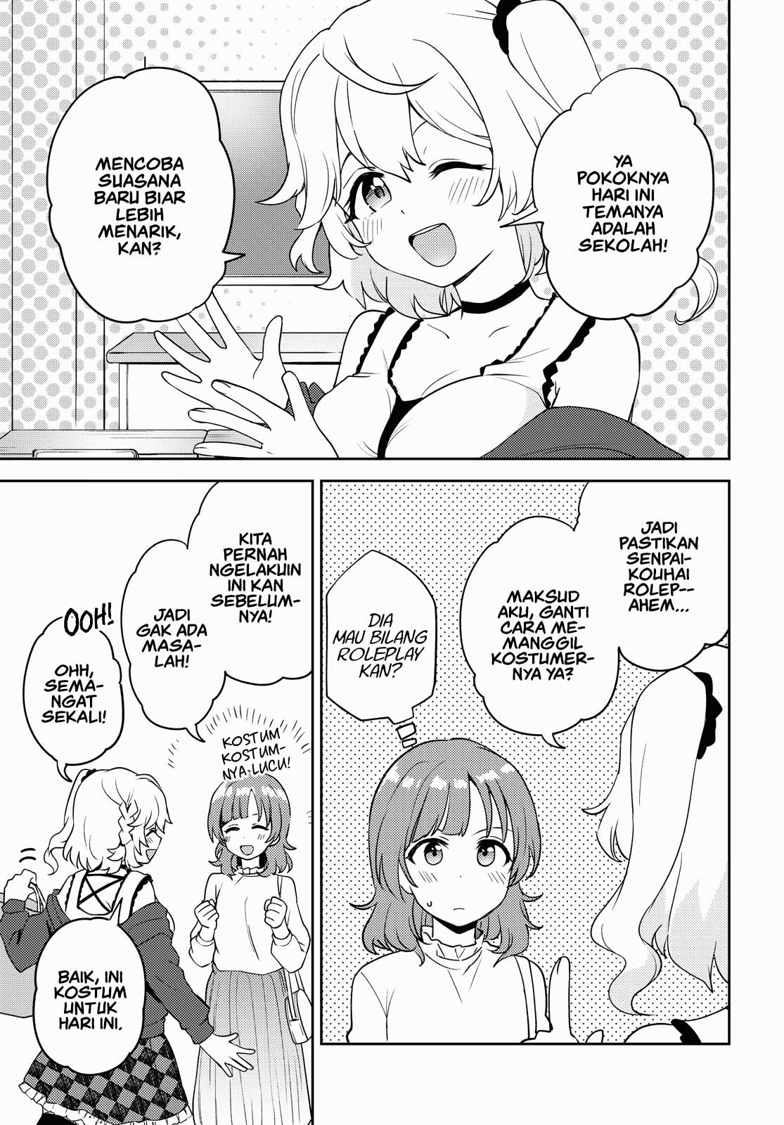 Asumi-chan wa Les Fuuzoku ni Kyoumi ga Arimasu! Chapter 6 page 12