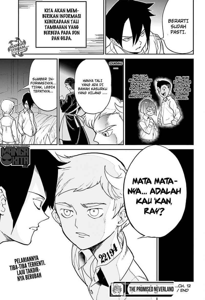 The Promised Neverland Chapter 12