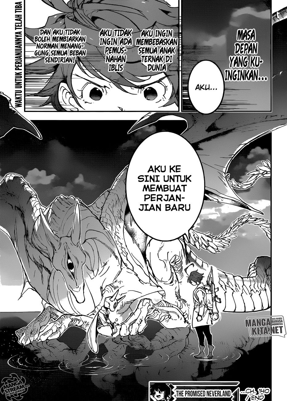 The Promised Neverland Chapter 140