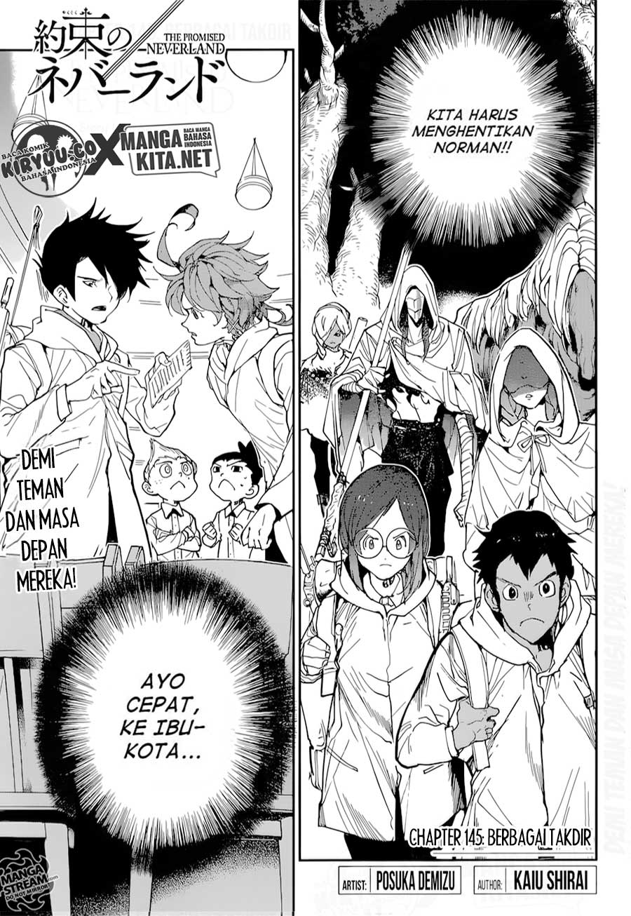 The Promised Neverland Chapter 145