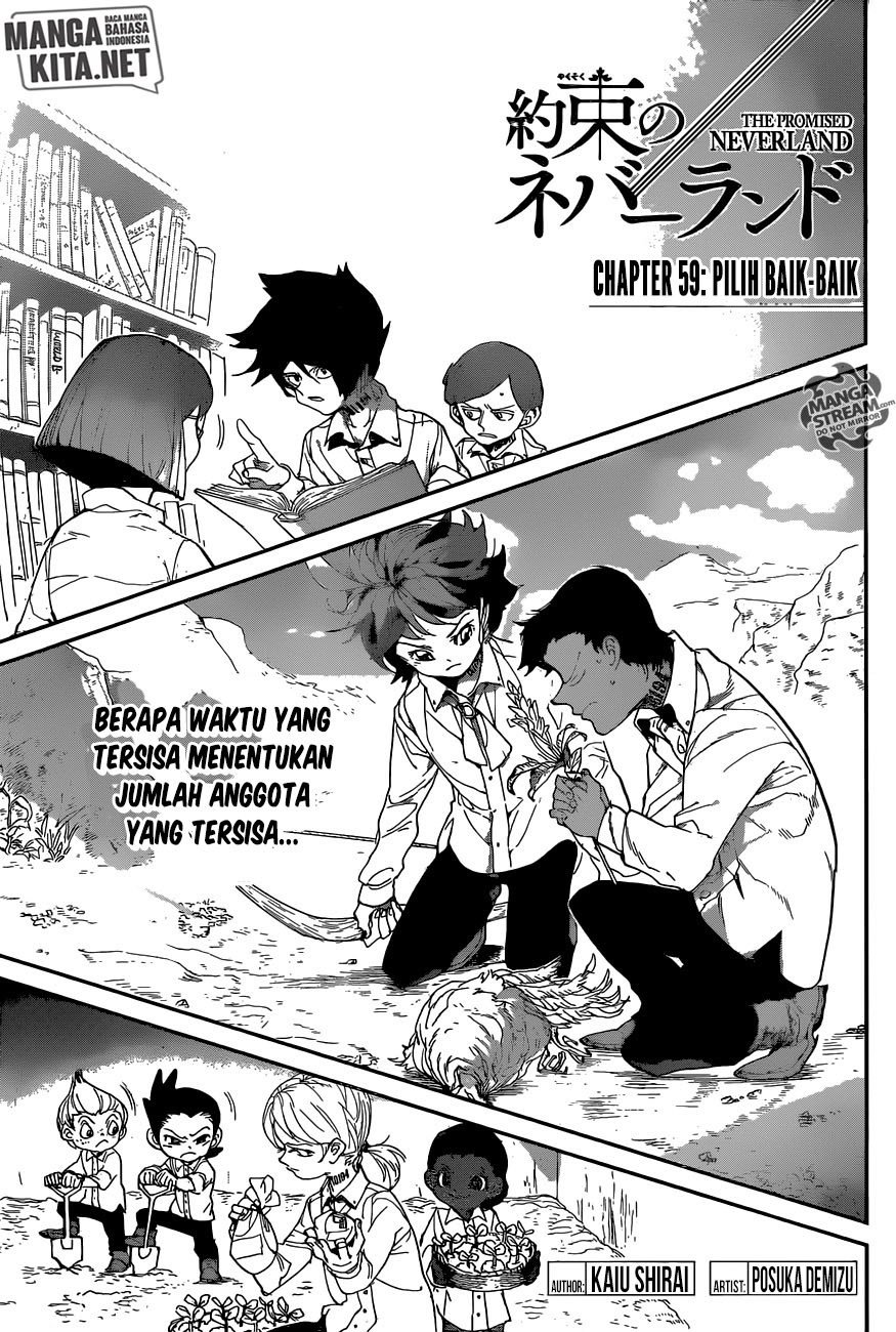 The Promised Neverland Chapter 59