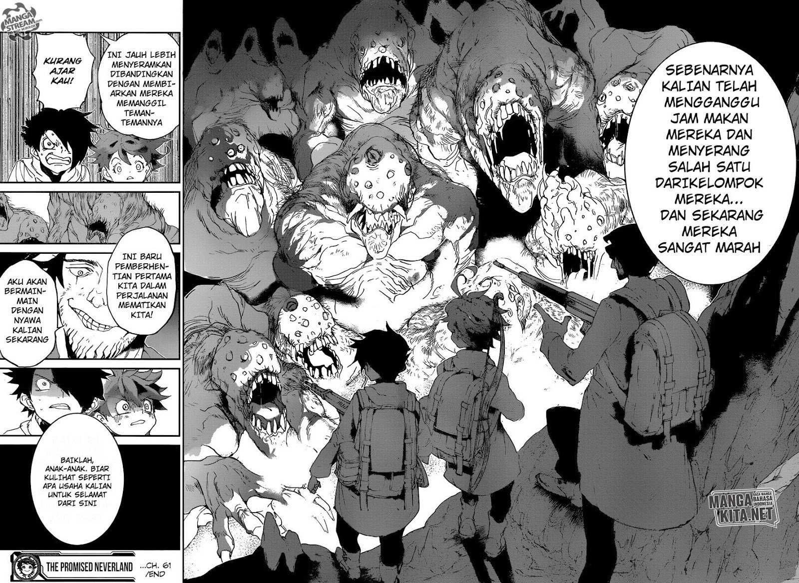 The Promised Neverland Chapter 61 page 17