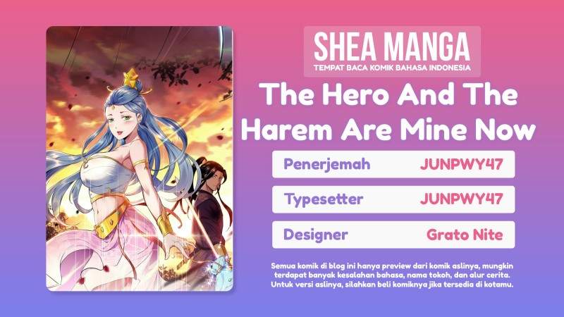 The Hero and The Harem are Mine Now Chapter 01