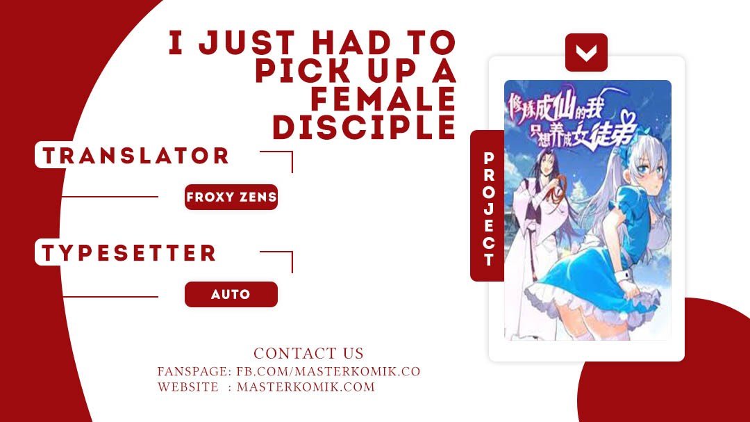 I Just Had to Pick up a Female Disciple Chapter 01
