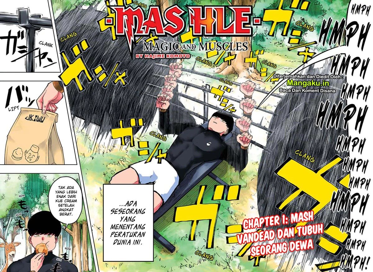 Mashle: Magic and Muscles Chapter 01