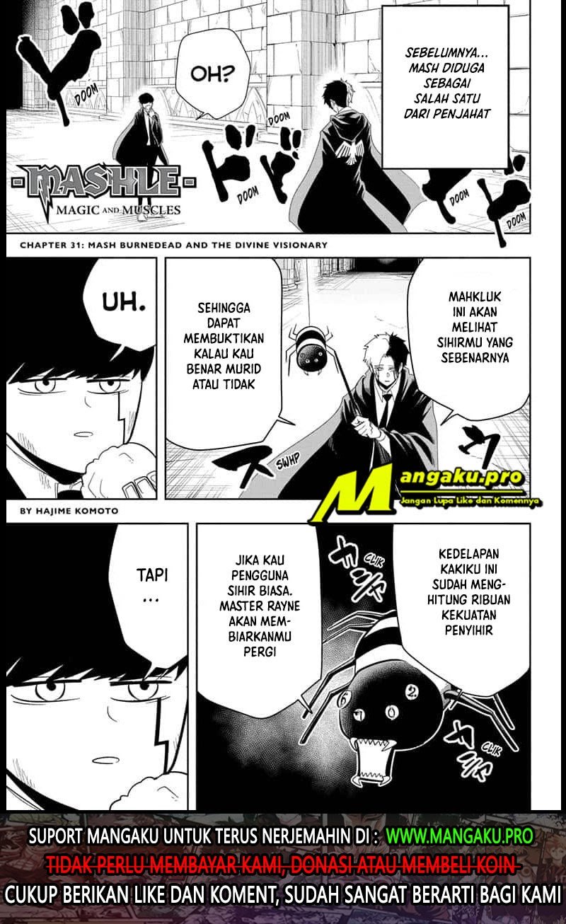 Mashle: Magic and Muscles Chapter 31