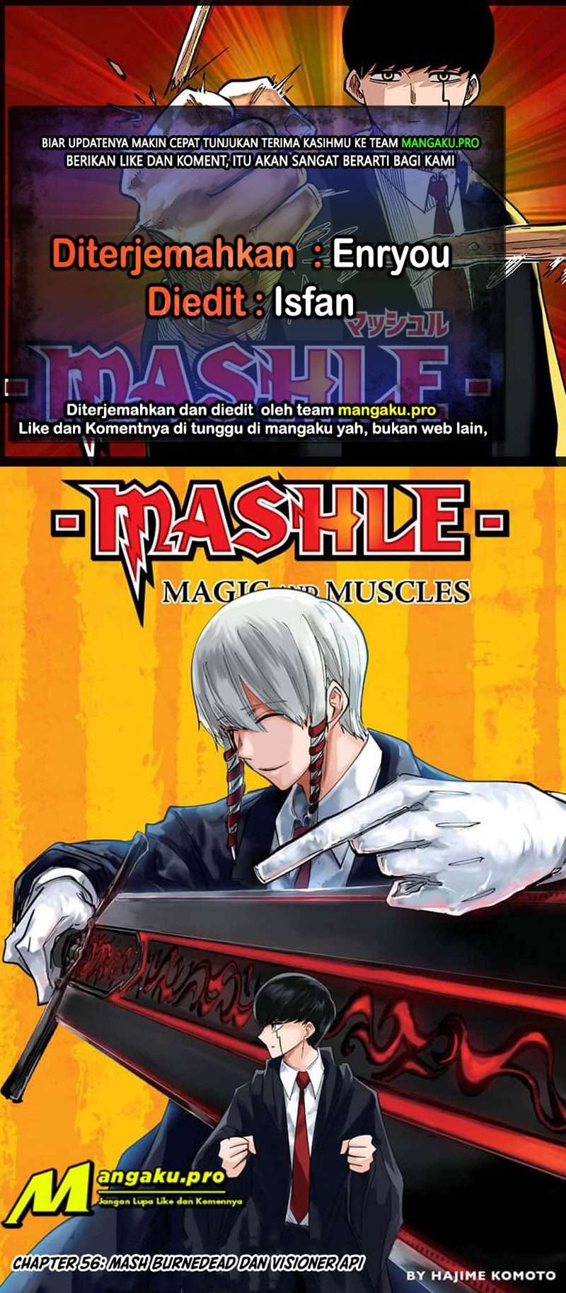 Mashle: Magic and Muscles Chapter 56