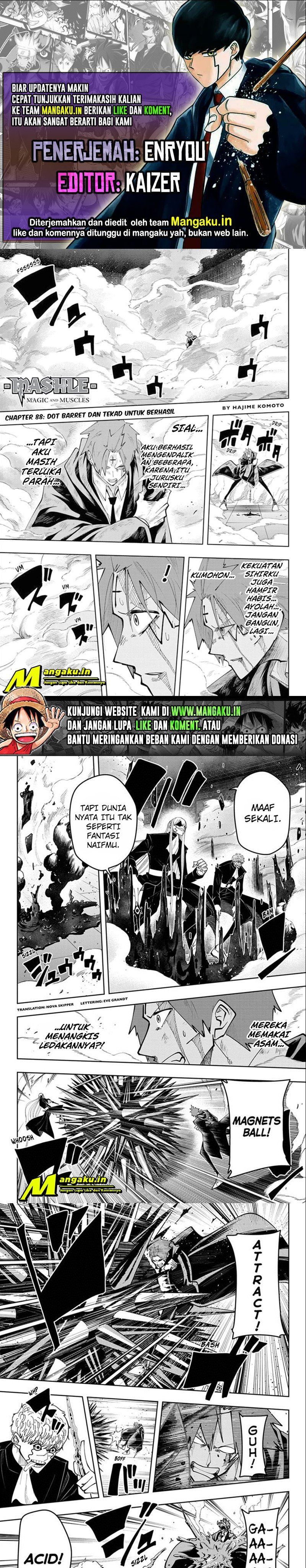 Mashle: Magic and Muscles Chapter 88