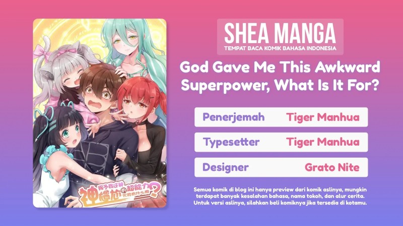 God Gave Me This Awkward Superpower, What Is It For? Chapter 02