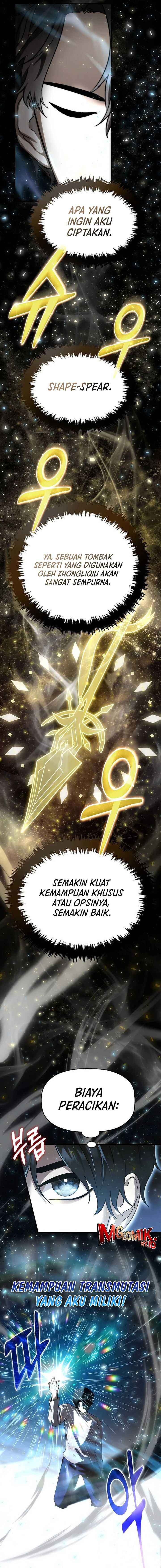 The Regressed Genius Player’s Legendary Weapon Creation Chapter 02