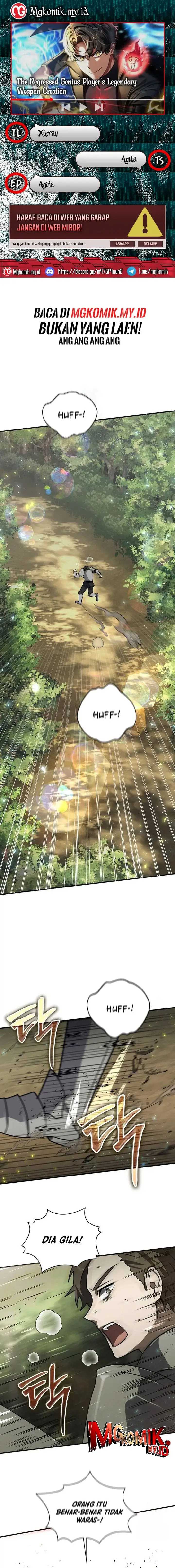 The Regressed Genius Player’s Legendary Weapon Creation Chapter 05