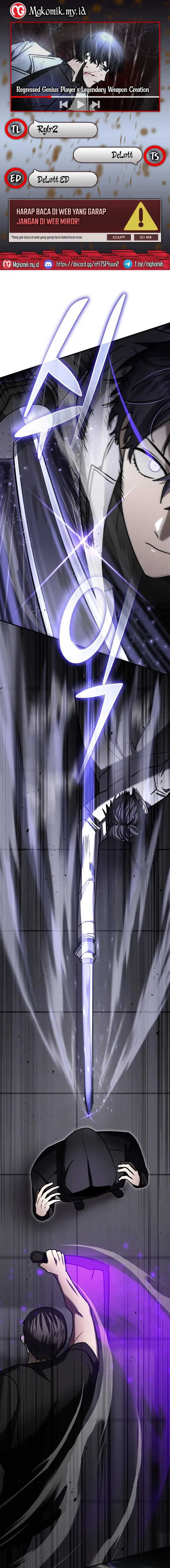 The Regressed Genius Player’s Legendary Weapon Creation Chapter 24
