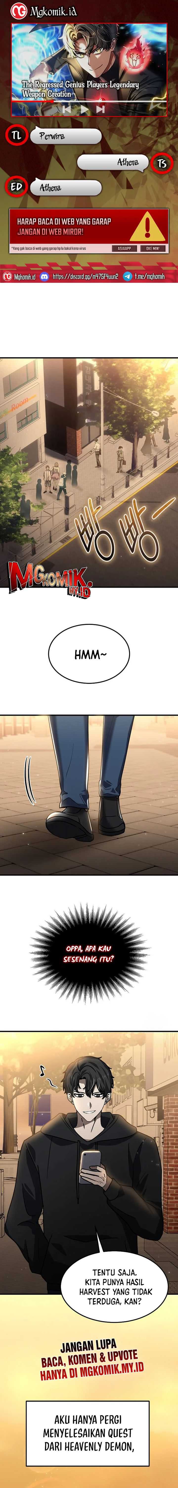 The Regressed Genius Player’s Legendary Weapon Creation Chapter 27