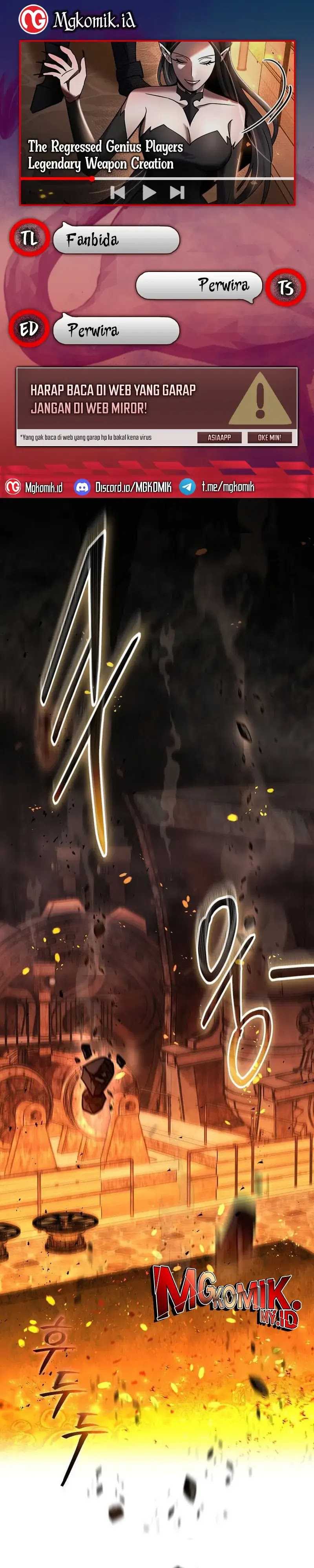 The Regressed Genius Player’s Legendary Weapon Creation Chapter 31