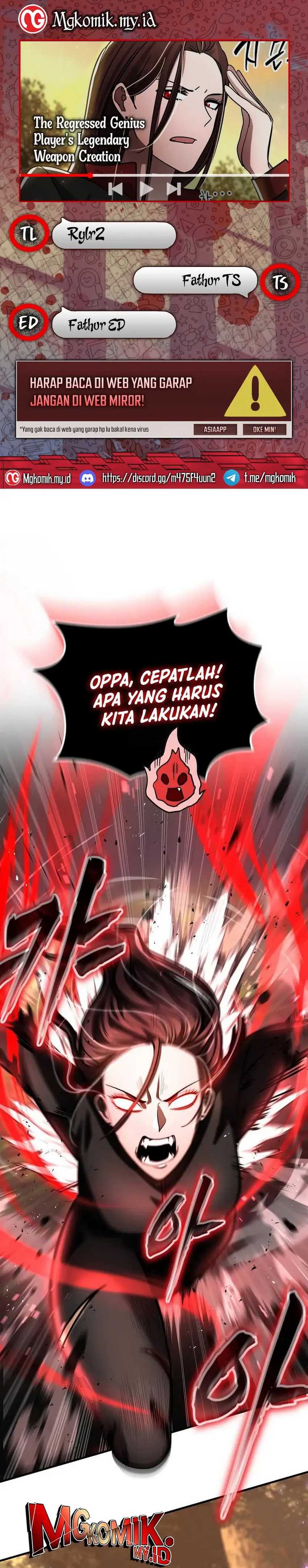 The Regressed Genius Player’s Legendary Weapon Creation Chapter 34