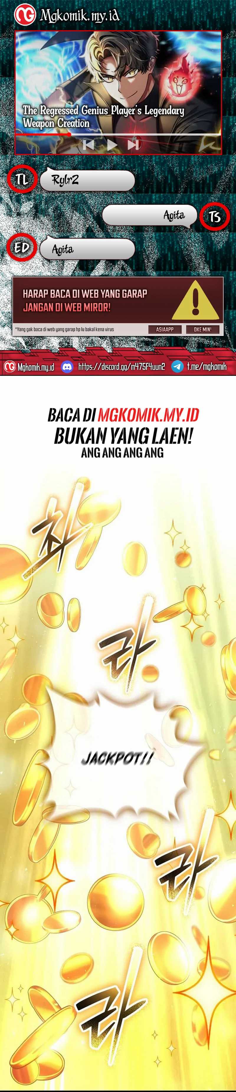 The Regressed Genius Player’s Legendary Weapon Creation Chapter 40