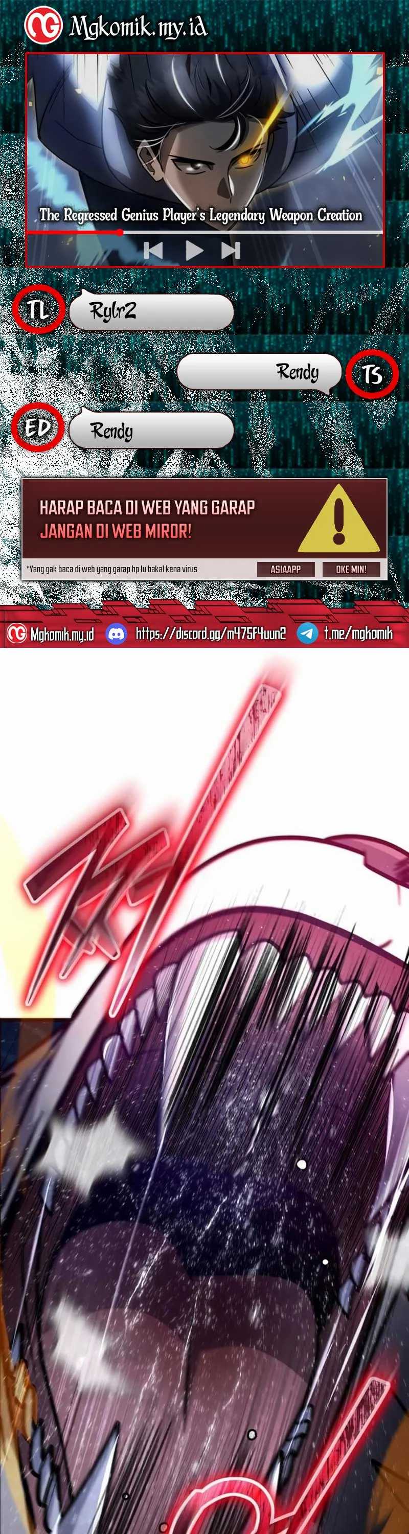 The Regressed Genius Player’s Legendary Weapon Creation Chapter 42