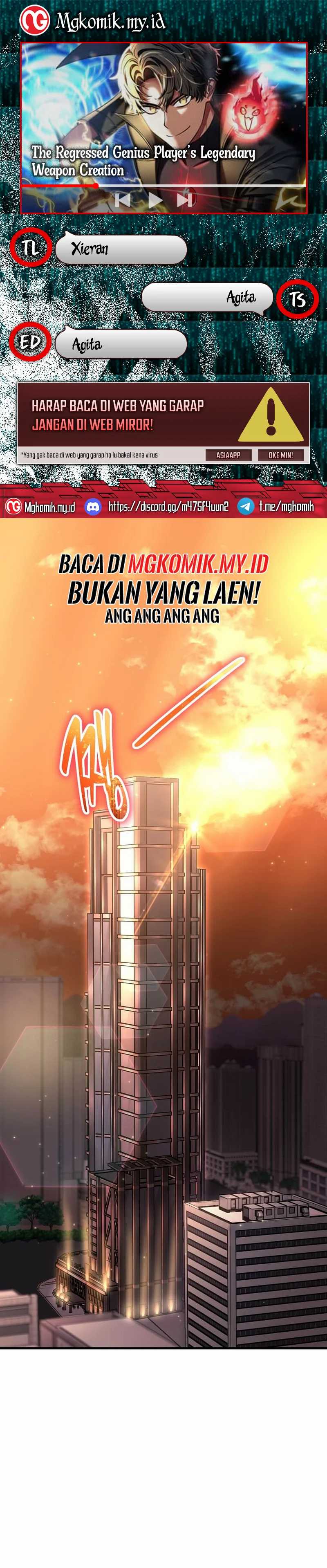 The Regressed Genius Player’s Legendary Weapon Creation Chapter 45 page 0