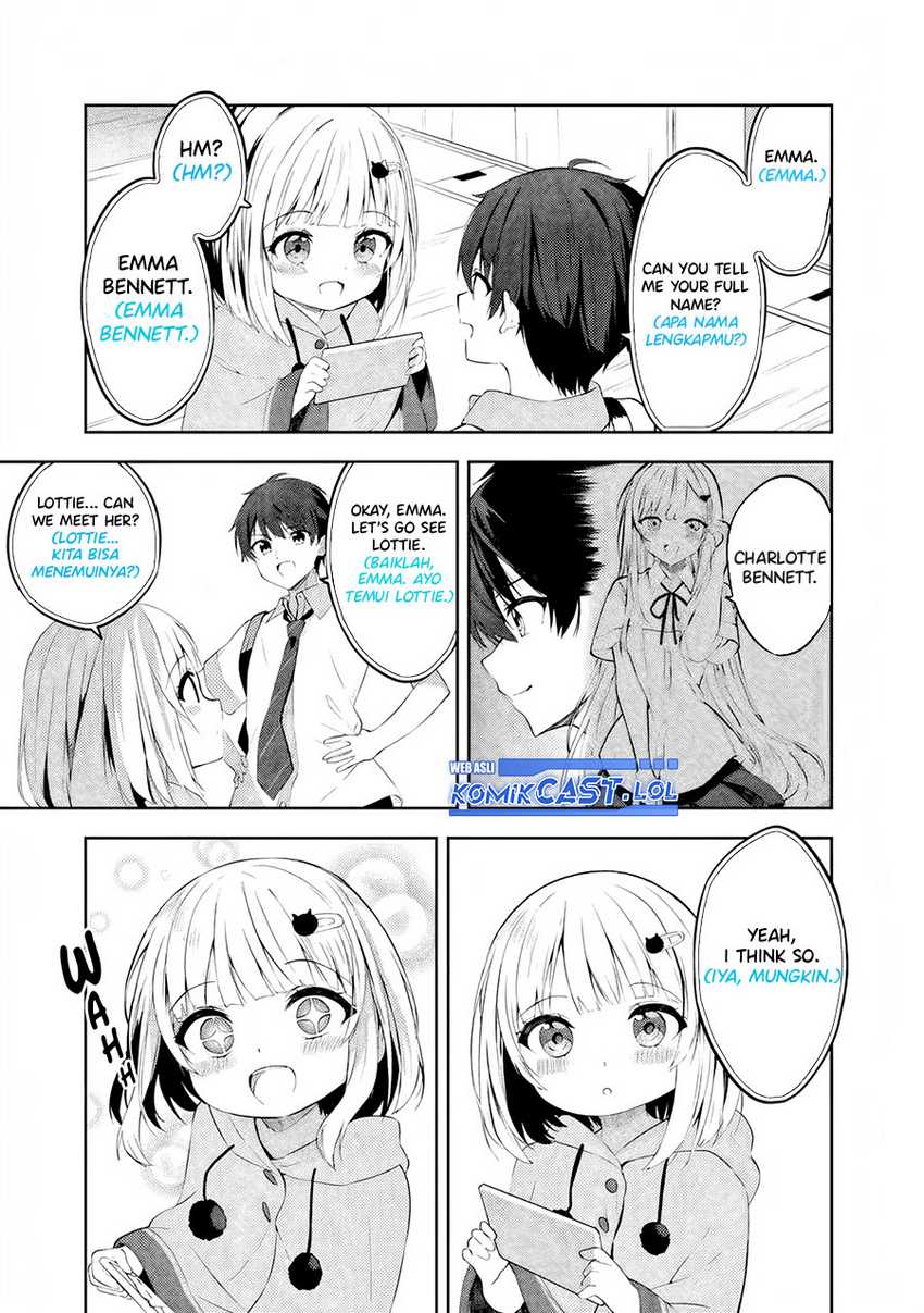 Maigo ni Natteita Youjo o Tasuketara, Otonari ni Sumu Bishoujo Ryuugakusei ga Ie ni Asobi ni Kuru You ni Natta Ken ni Tsuite Chapter 01