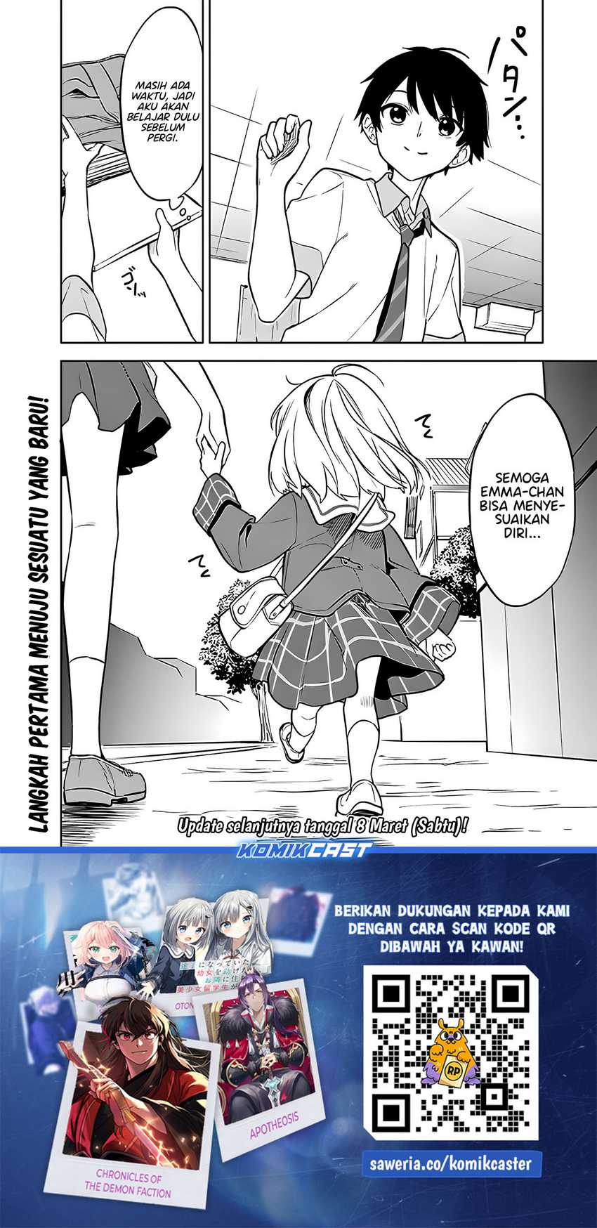 Maigo ni Natteita Youjo o Tasuketara, Otonari ni Sumu Bishoujo Ryuugakusei ga Ie ni Asobi ni Kuru You ni Natta Ken ni Tsuite Chapter 15