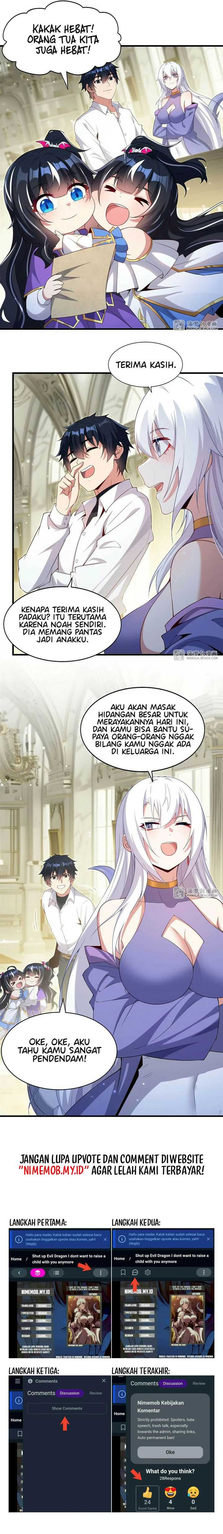 Shut Up, Evil Dragon! I don’t want to raise a child with you anymore Chapter 20 page 9
