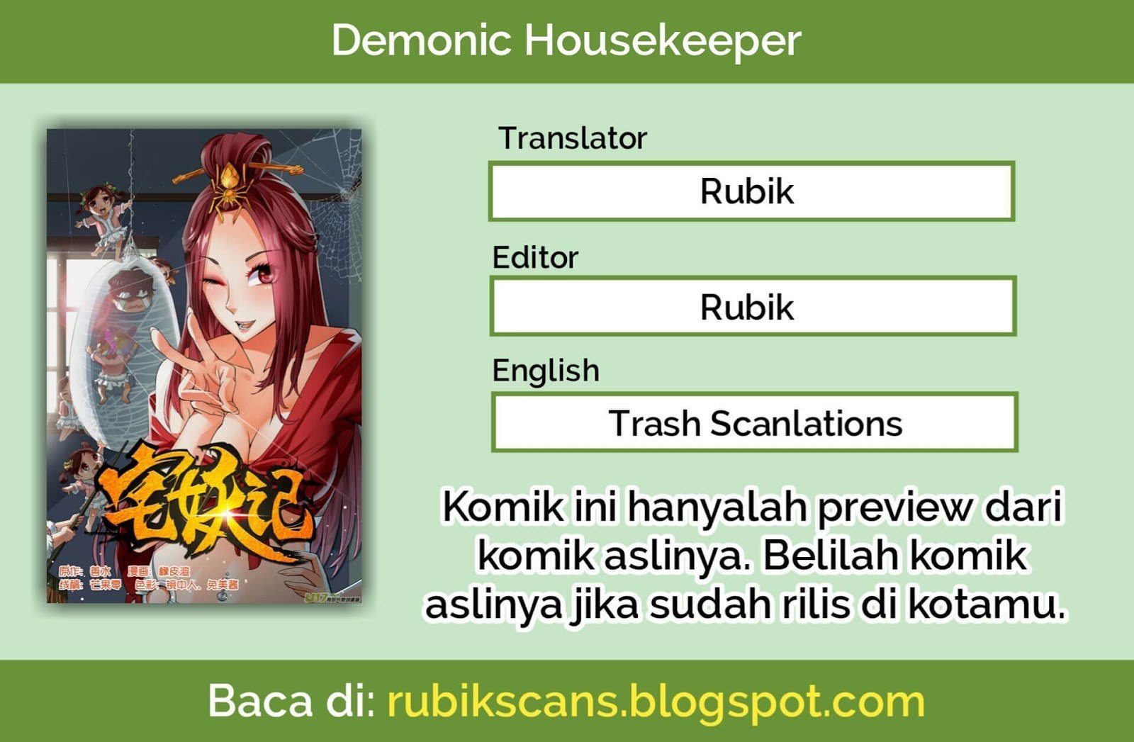 Demonic Housekeeper Chapter 14
