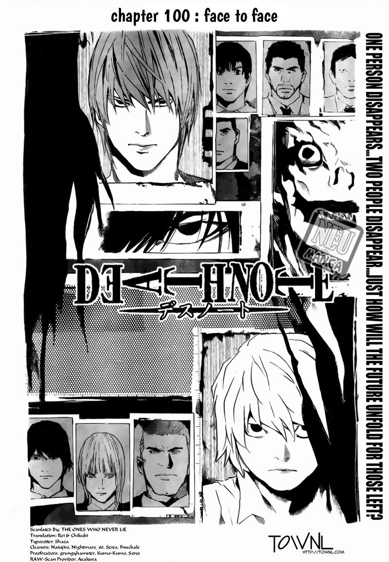 Death Note Chapter 100