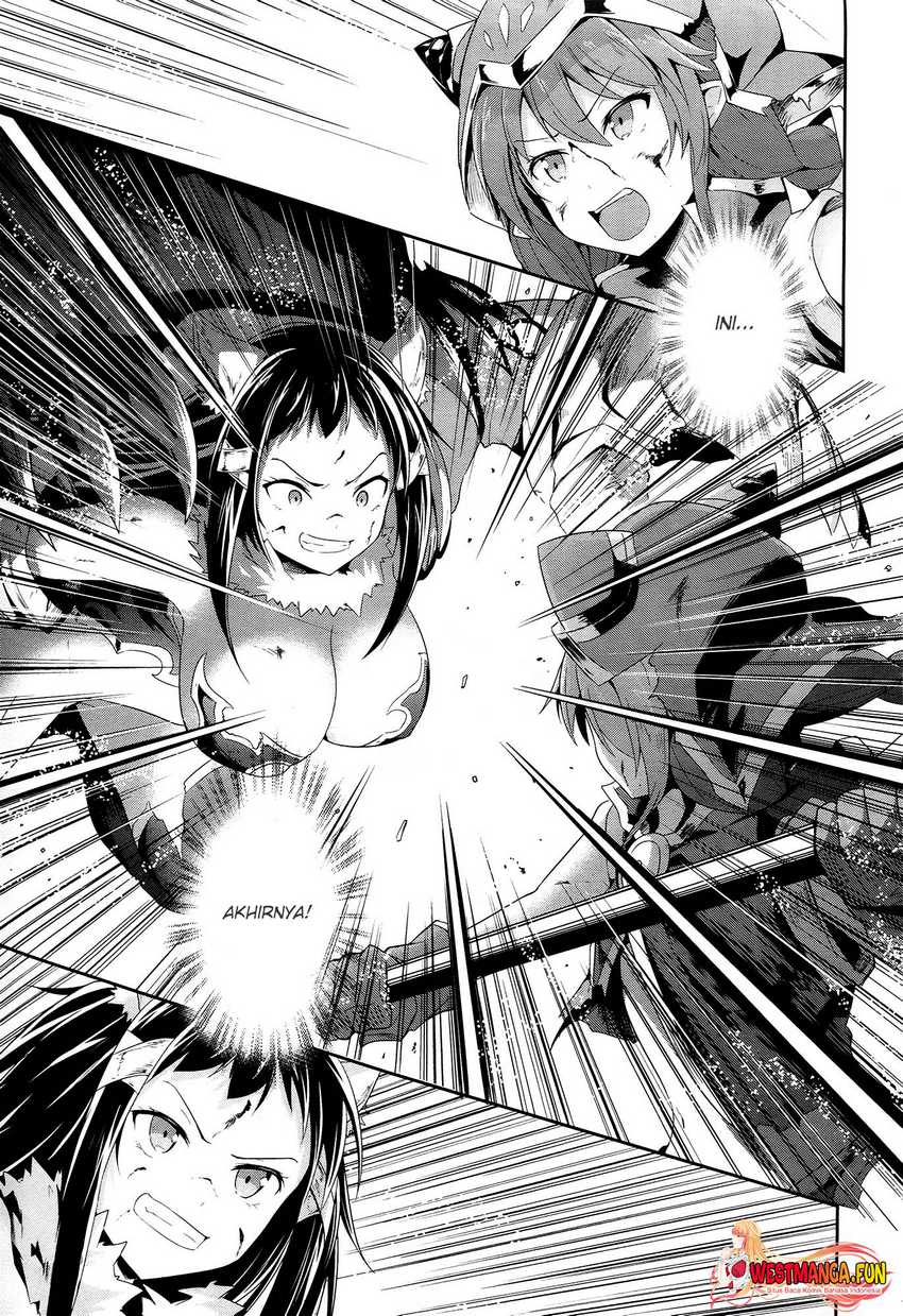 Sennen Sensou Aigis Eiyuu no Kizuna Chapter 17 page 32