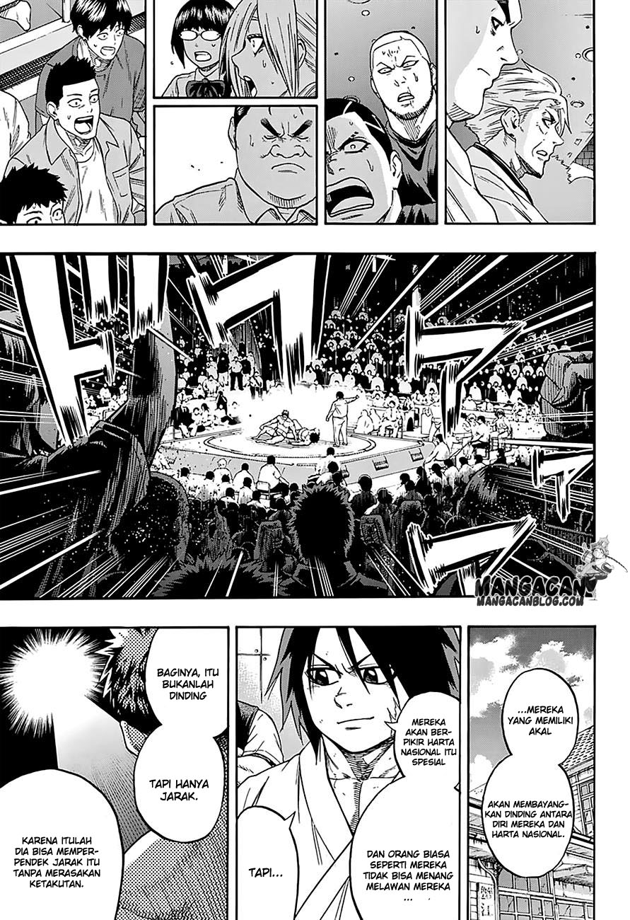 Hinomaru Zumou Chapter 104