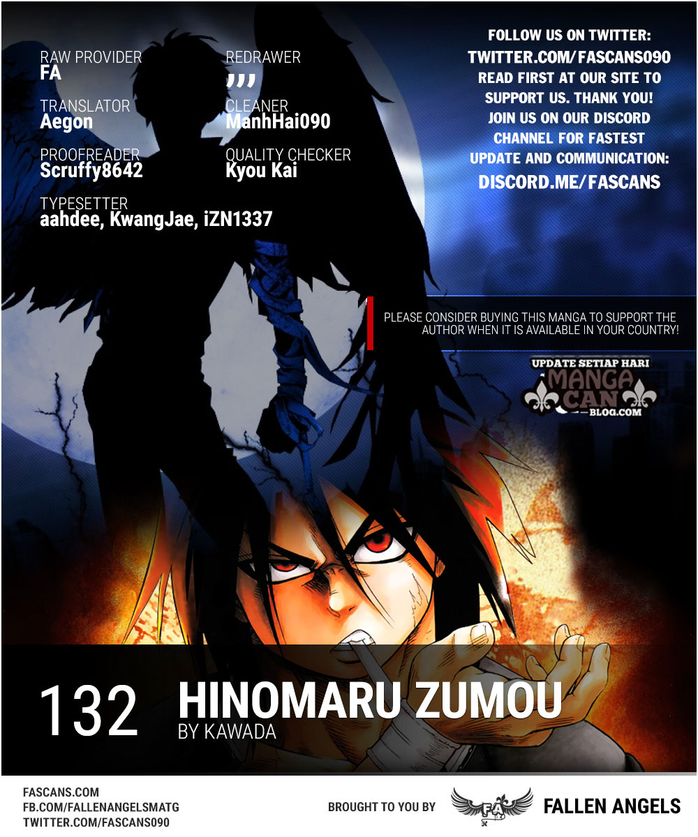 Hinomaru Zumou Chapter 132