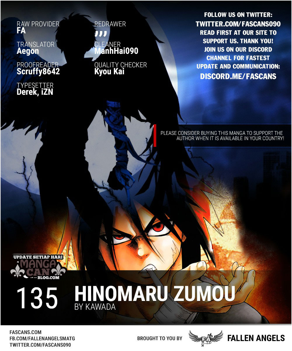 Hinomaru Zumou Chapter 135