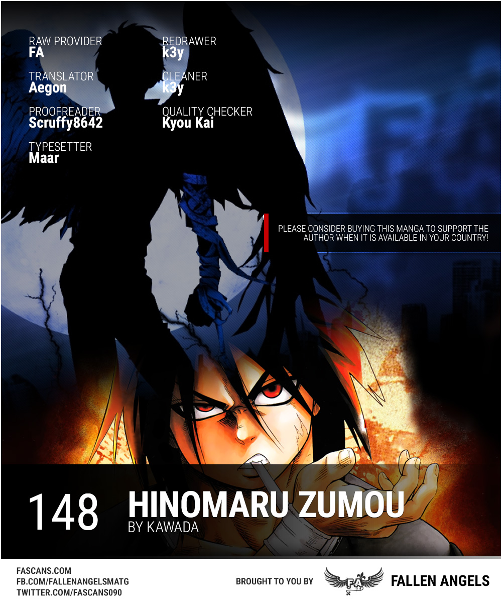 Hinomaru Zumou Chapter 148