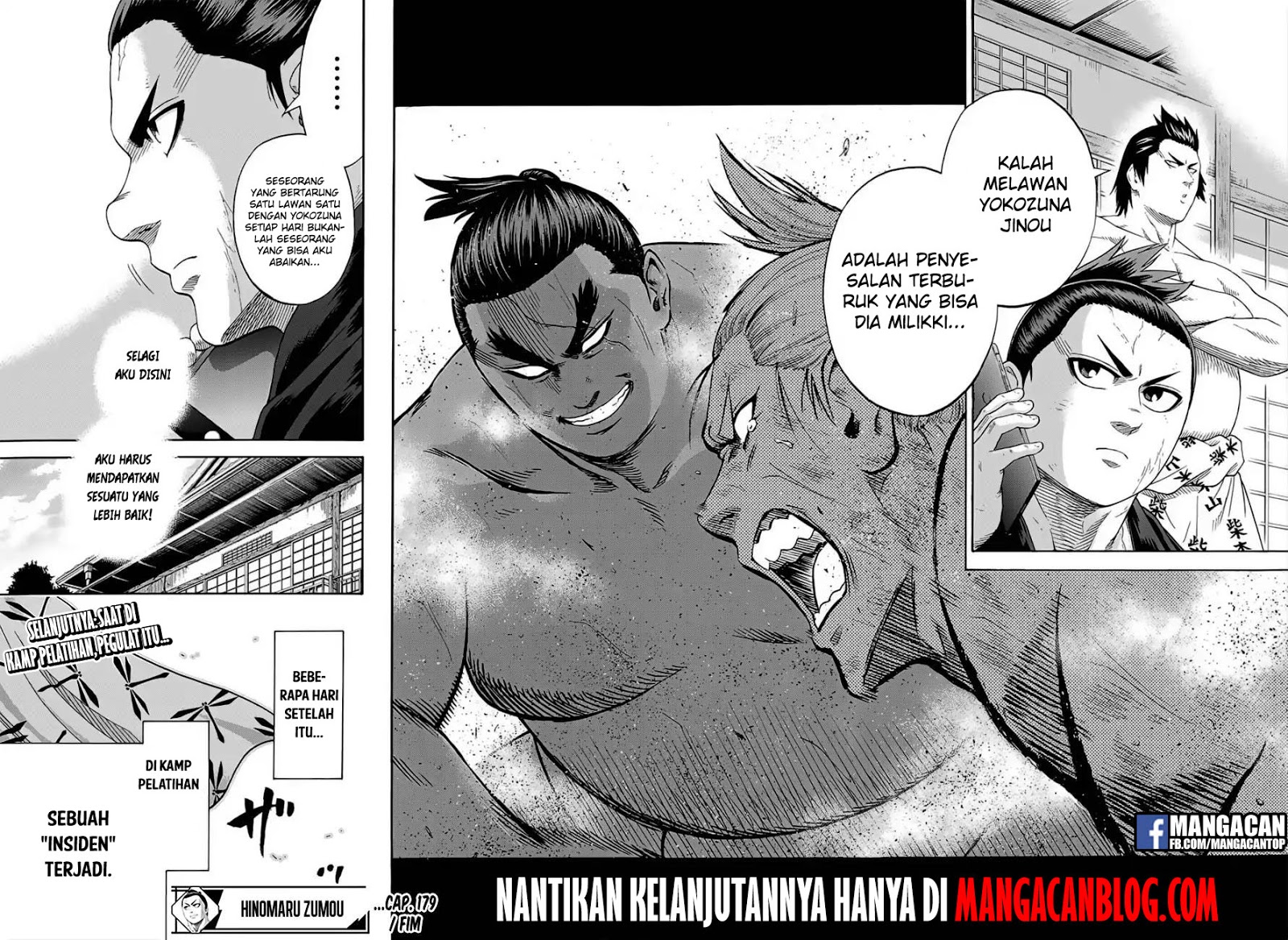 Hinomaru Zumou Chapter 179