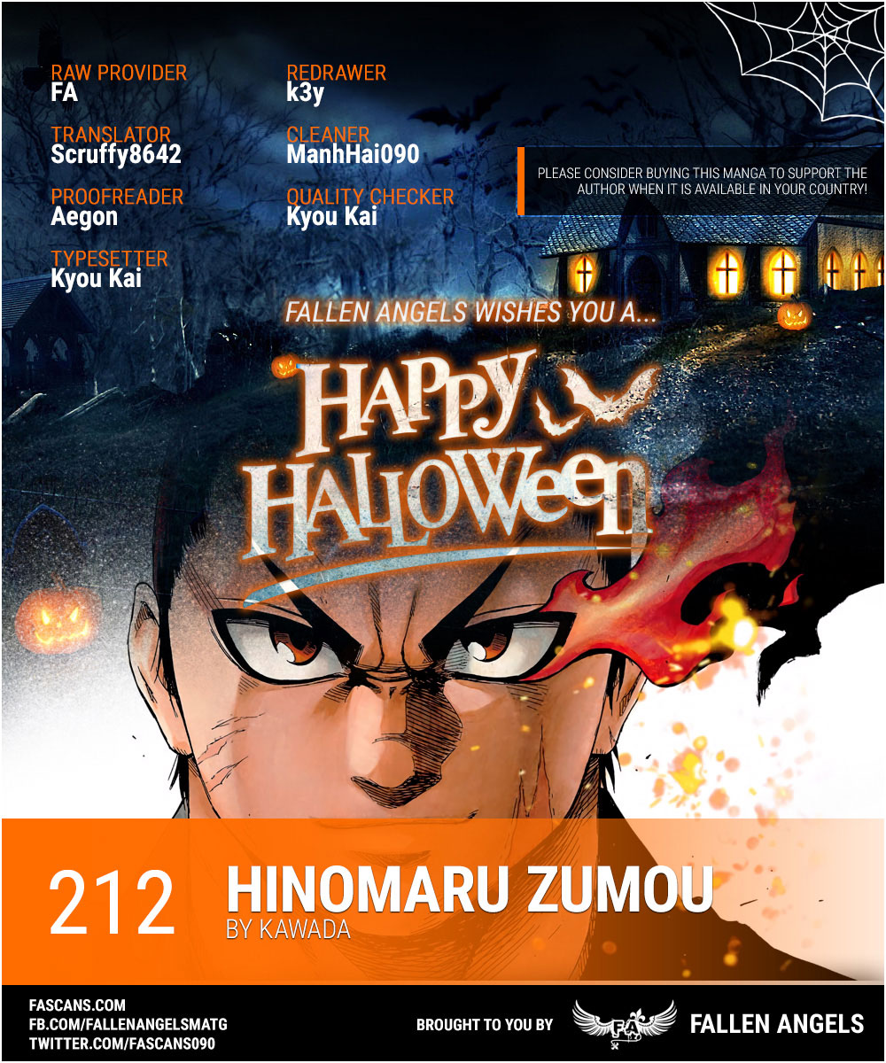 Hinomaru Zumou Chapter 212