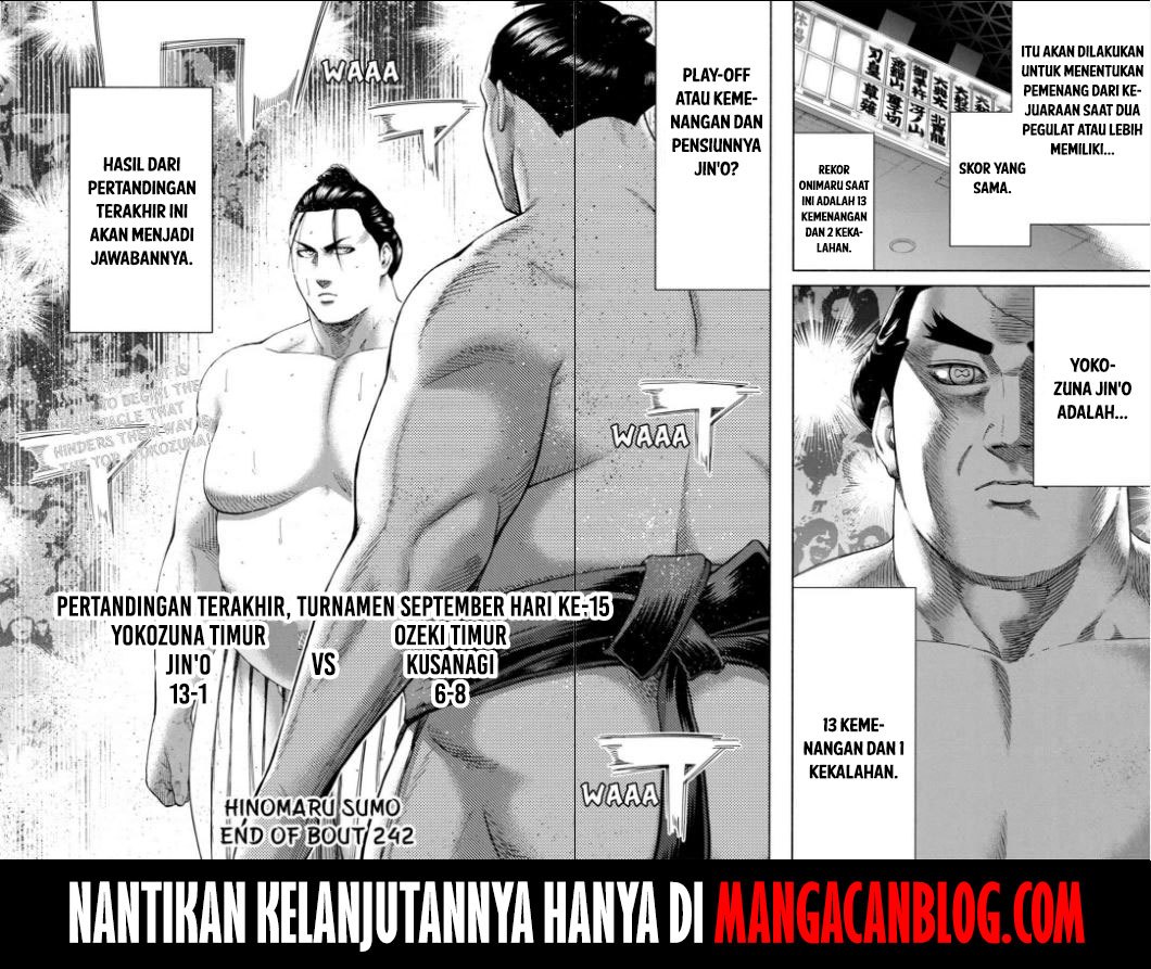 Hinomaru Zumou Chapter 242