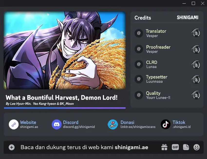 What A Bountiful Harvest, Demon Lord! Chapter 04