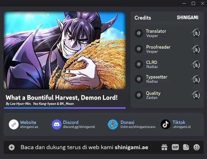 What A Bountiful Harvest, Demon Lord! Chapter 12
